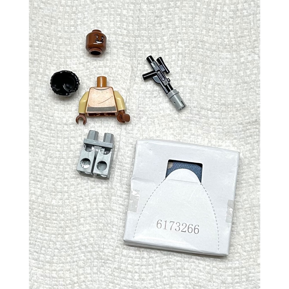 正版 lego 樂高 75175 全新拆出未組 獨佔人偶 sw0818 藍多 將軍 如圖所示 夾鏈袋裝-細節圖2