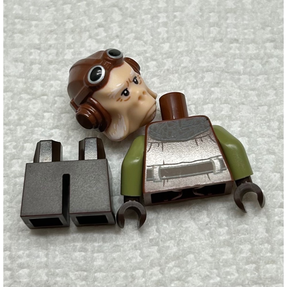 正版 Lego 樂高 75331 奎爾 sw1244 全新 未組裝 如圖所示 夾鏈袋裝-細節圖2
