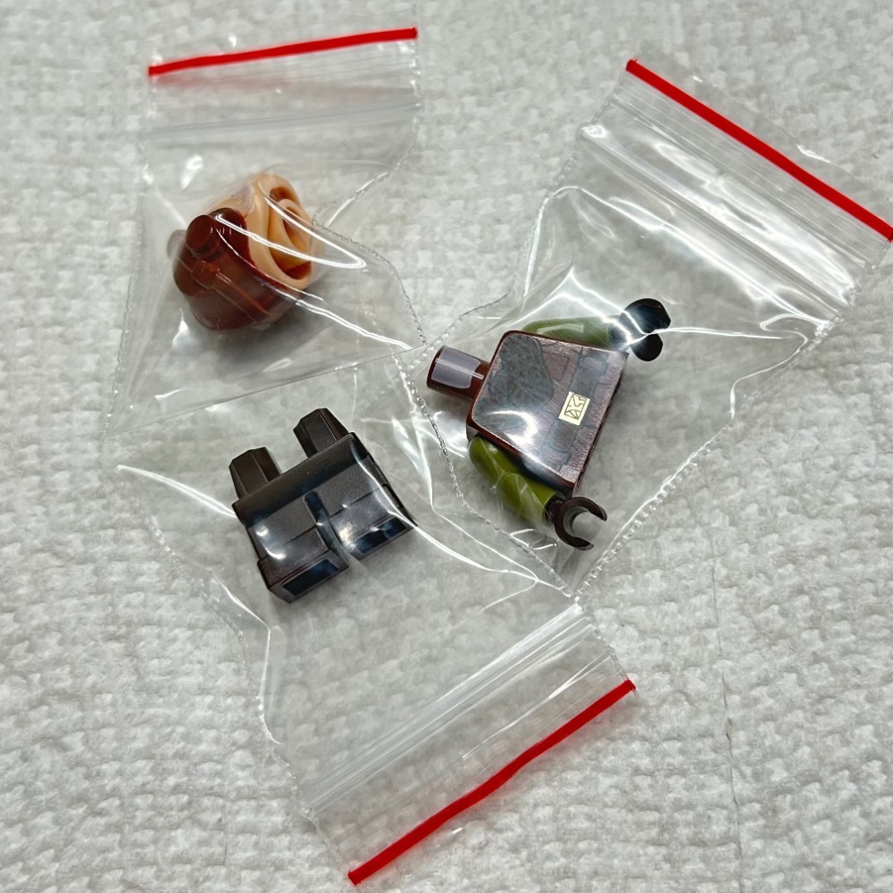正版 Lego 樂高 75331 奎爾 sw1244 全新 未組裝 如圖所示 夾鏈袋裝-細節圖4