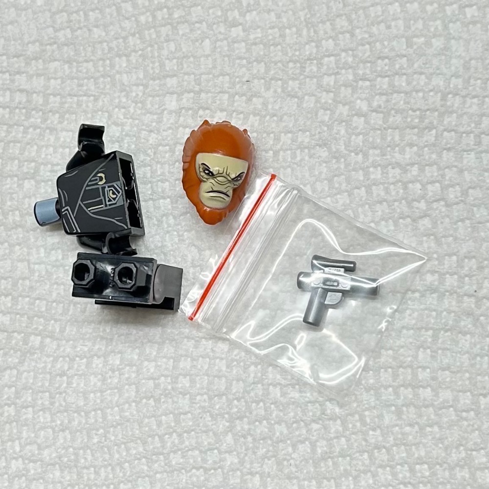 正版 Lego 樂高 75219 德萊頓守衞 sw0954 閉口 全新未組裝 附武器 如圖所示 夾鏈袋裝-細節圖2