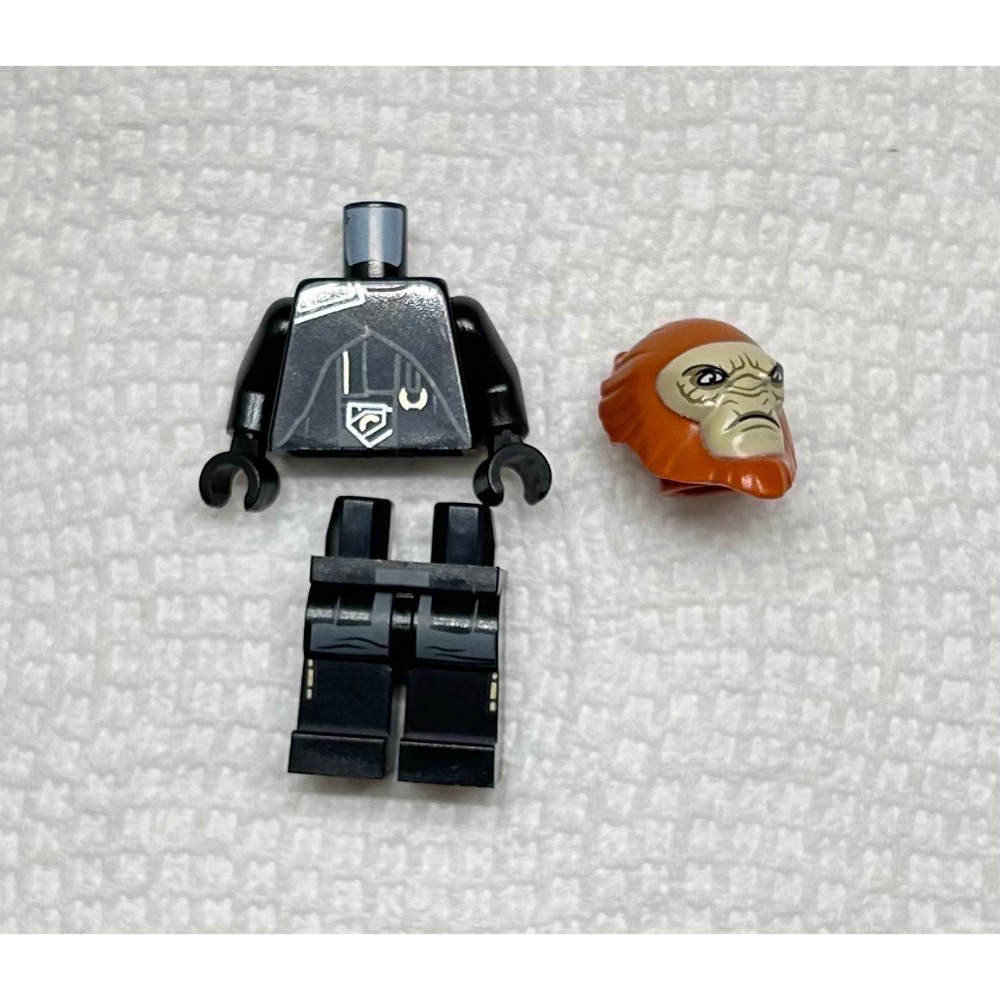 正版 Lego 樂高 75219 德萊頓守衞 sw0954 閉口 全新未組裝 附武器 如圖所示 夾鏈袋裝-細節圖7