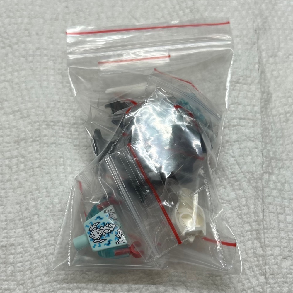 正版 Lego 樂高 71845 旋風忍者系列 幽冥龍族 領袖 提爾 Tyr 全新 附武器 如圖所示 夾鏈袋裝-細節圖9