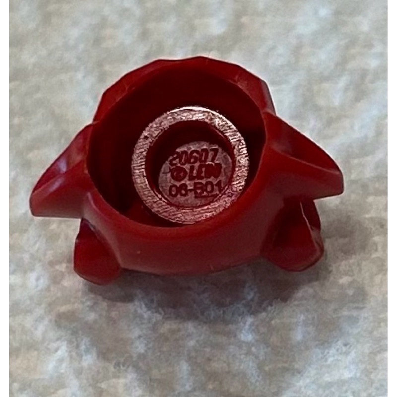 正版 Lego 樂高 75828 稀有 gb020  頭 帽子 頭髮 石像鬼角 無印刷 二手近全新 如圖所示 夾鏈袋裝-細節圖5