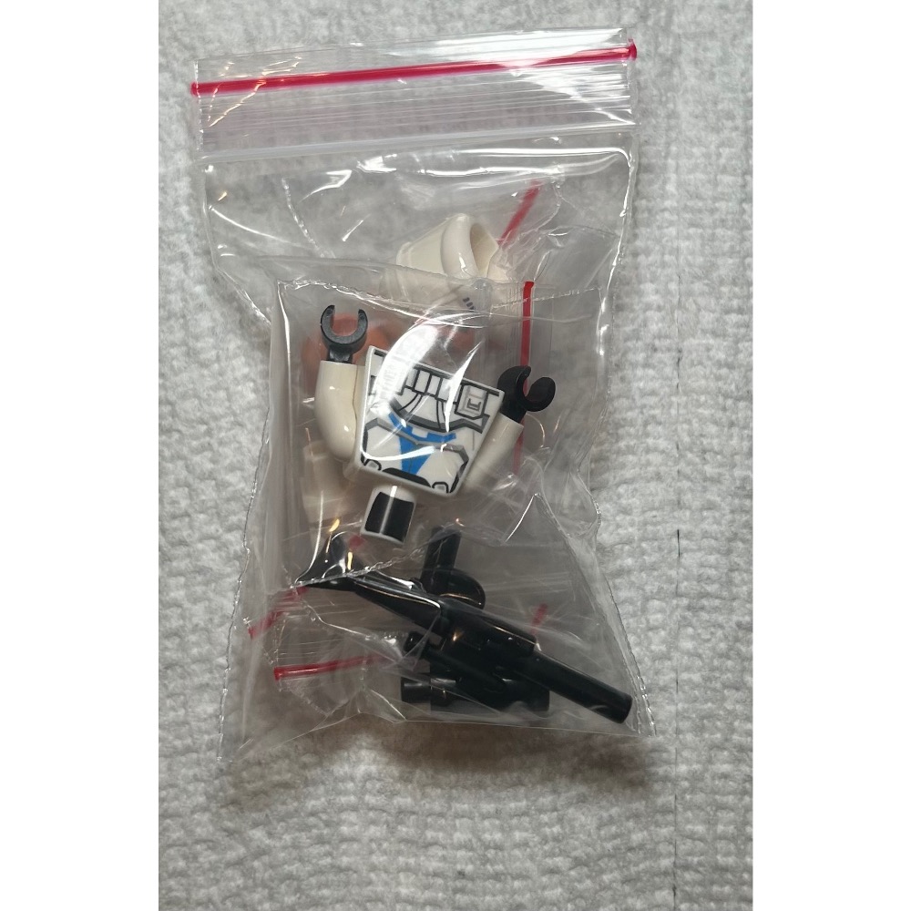 正版 Lego 樂高 75359 75449 全新 sw1278 附長槍武器 克隆人士兵 501軍團 如圖所示 夾鏈袋裝-細節圖8