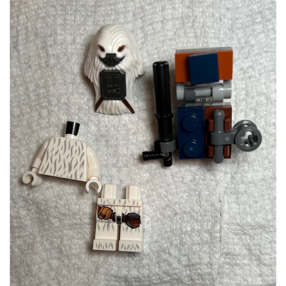 正版 Lego 樂高 75172 莫羅夫 sw0824 全新 未組裝 附組裝背包及武器 如圖所示 夾鏈袋裝-細節圖4