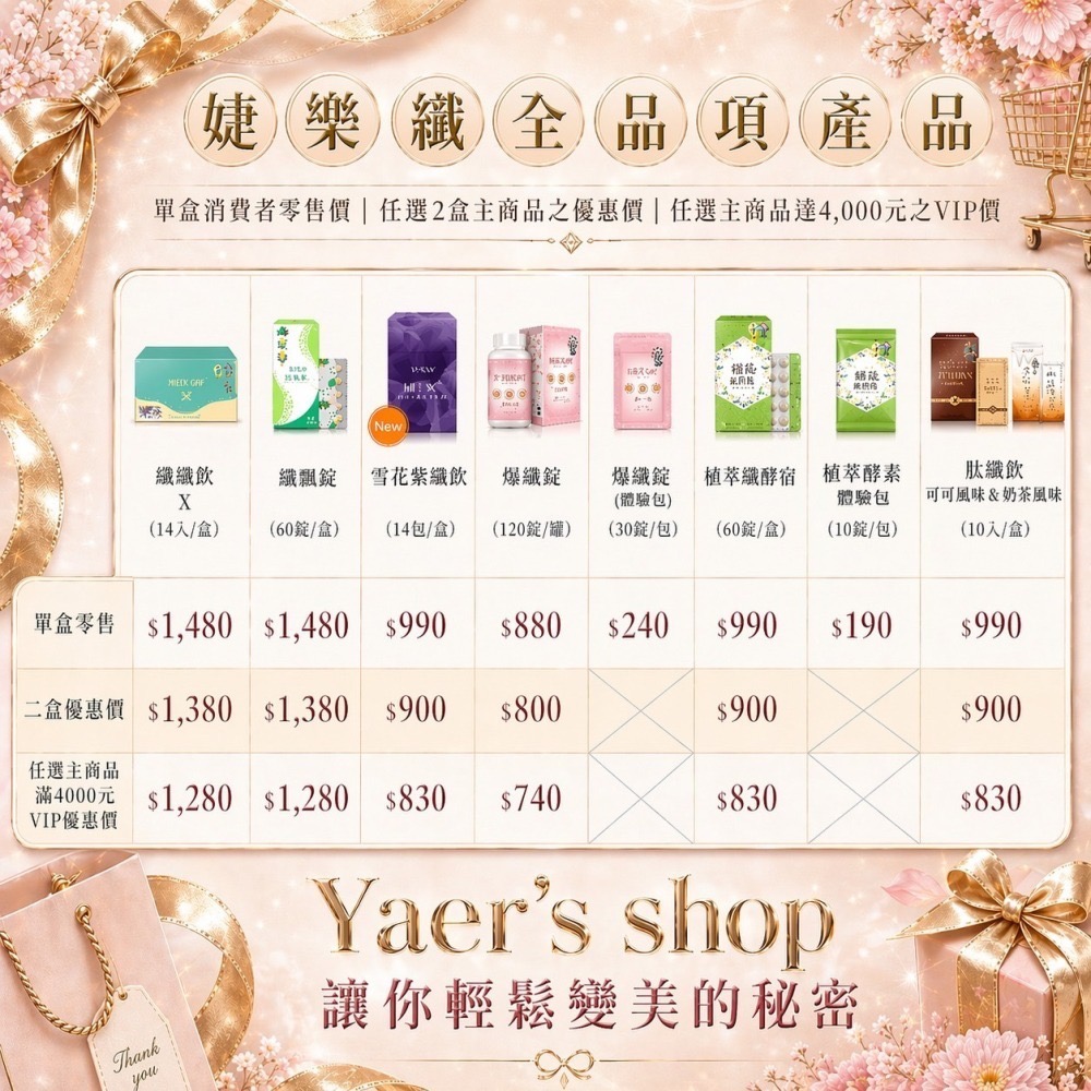 婕樂纖 六纖組合下單處/快速出貨免運現貨🔥刷卡分期|附發票 | 任選2盒優惠 | 混品4000vip🔥💎官方授權-細節圖2
