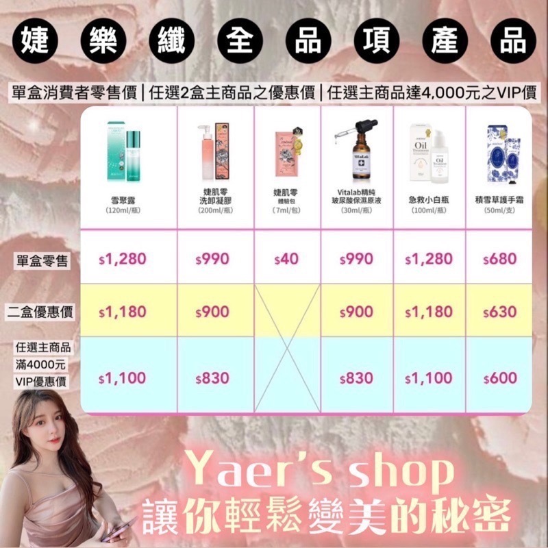 婕樂纖🔥免運現貨🔥可刷卡分期|附發票🥂♥美肌保養組合🔥水光錠玻尿酸婕肌零雪聚露水光繃帶面膜💎官方授權-細節圖5