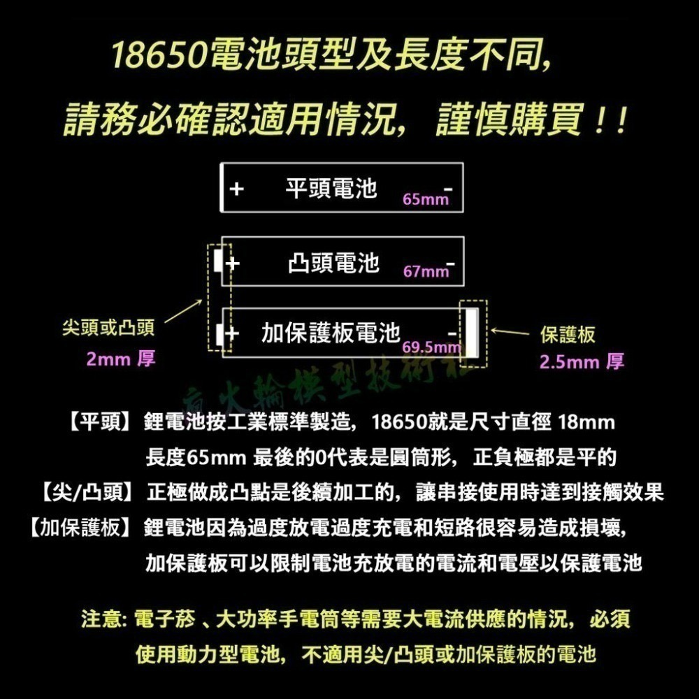 瘋火輪@ 松下 NCR 18650GA 3500mAh 平頭 尖頭 凸頭 帶保護板 動力鋰電池 超越 18650B-細節圖4