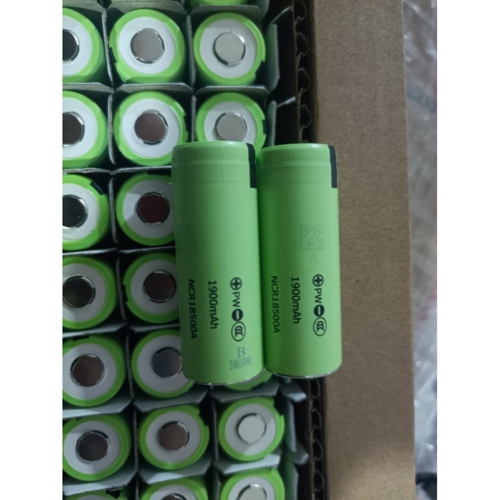 瘋火輪@ 松下 18500 鋰電池 NCR18500A 額定容量 1900mAh (可提供點焊服務) BSMI 商檢通