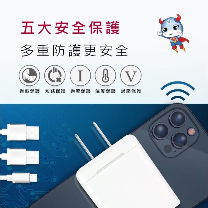 【聖岡科技Dr.AV】3孔USB急速充電器 智能分流 TYPE-C USB-A 3.1A(PB-331AC)-細節圖5