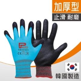 【Panrico 百利世】韓國NiTex P-200 加厚型工作防滑手套 防滑手套 透氣防滑工作手套(灰色紫色藍色綠色)-細節圖5