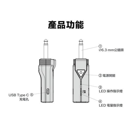 【CAROL】無線藍牙 5.1 系列麥克風套組 BTM-510CD 充電版  + AC930S專業麥克風 AC系列-細節圖5
