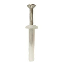 【Panrico 百利世】5x30鍍鋅螺絲敲擊式尼龍快速釘 尼龍快速敲擊釘 快速釘  敲擊尼龍安卡 另有白鐵-細節圖3