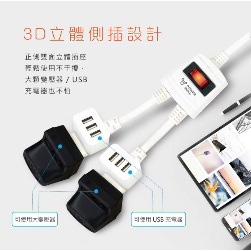 【聖岡科技Dr.AV】PB-264 旗艦級Y型1切4插2P分接線(0.4/1米) 國家認證-細節圖4