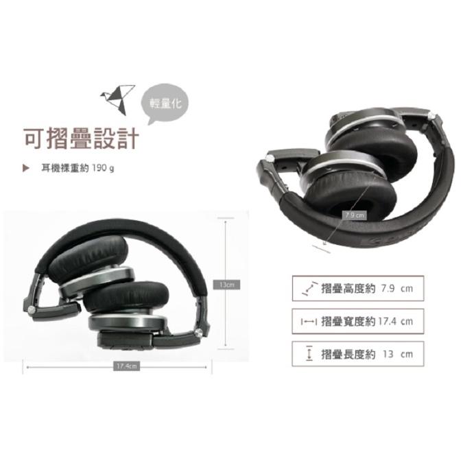 CAROL BTH-830 豪華版無線藍牙高音質耳機 有線無線兩用 藍牙耳機 可拆式接收器-細節圖6