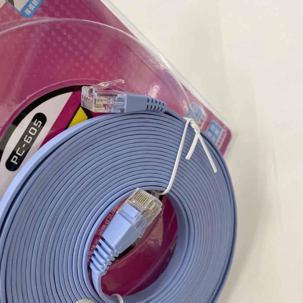 聖岡 Cat.6 網路線 極速超薄扁平 5米 / 10米 PC-610 PC-605-細節圖3