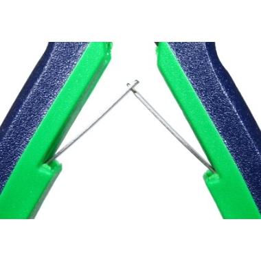 【含稅台灣現貨】全新日本平輸原裝進口 KEIBA 圓鉗 錐形鉗 線取鉗 正向尖嘴扣環鉗 C型環 圓型鉗 捲圓線-細節圖3