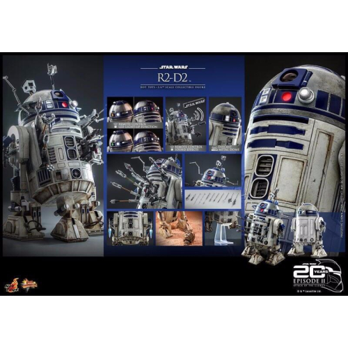 Hot Toys MMS651 星際大戰二部曲 複製人全面進攻 R2-D2 R2D2 全新現貨 野獸國代理版