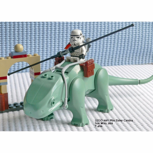 LEGO 樂高 星際大戰 STAR WARS 稀有商品 4501 Dewback 濕背獸+沙漠兵