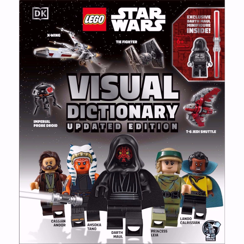 LEGO Star Wars Visual Dictionary Updated Edition 含25週年 達斯魔人偶