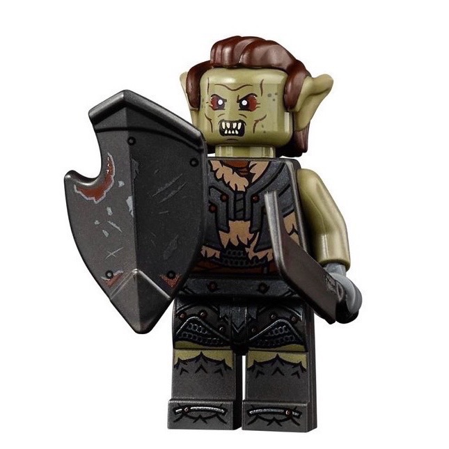 LEGO 魔戒 10333 半獸人 頭盔  巴拉多塔 樂高 LEGO 人偶拆賣-規格圖1