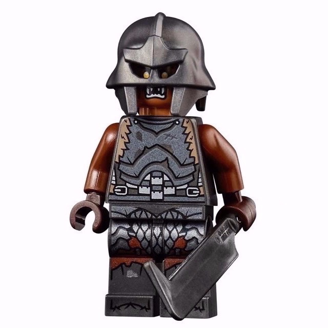 LEGO 魔戒 10333 半獸人 頭盔  巴拉多塔 樂高 LEGO 人偶拆賣-規格圖1