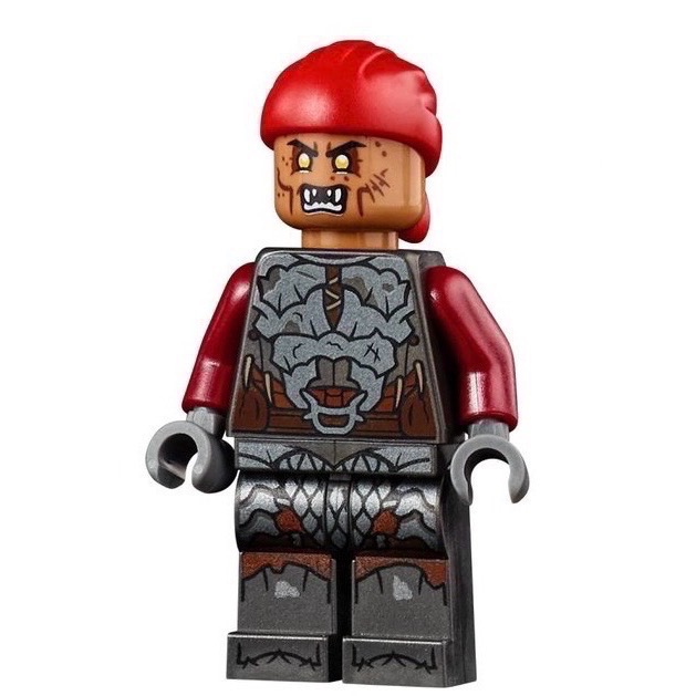 LEGO 魔戒 10333 半獸人 頭盔  巴拉多塔 樂高 LEGO 人偶拆賣-規格圖1