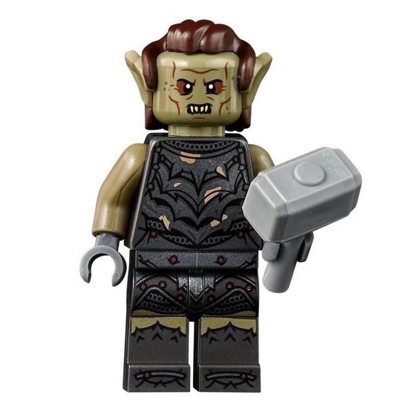 LEGO 魔戒 10333 半獸人 頭盔  巴拉多塔 樂高 LEGO 人偶拆賣-規格圖1