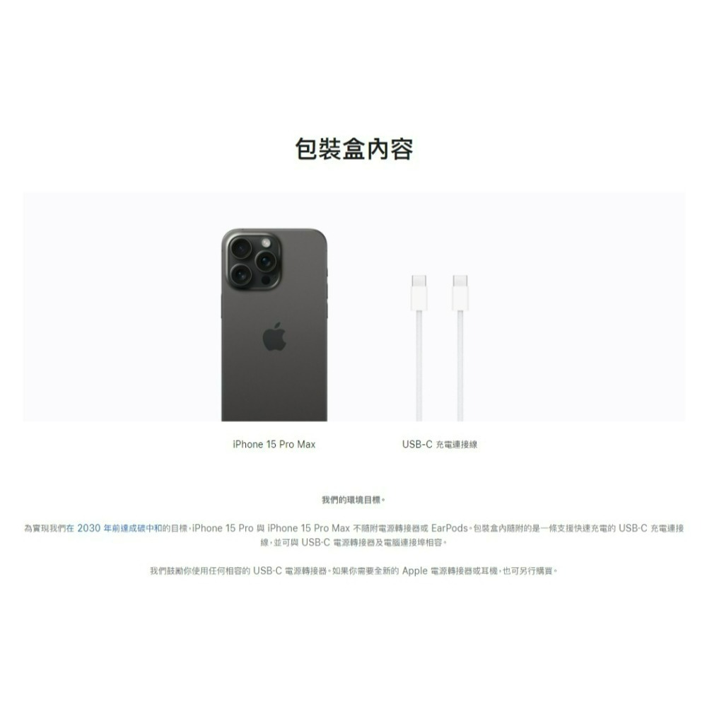全新未拆新品Apple iPhone 15 Pro Max (256G)-細節圖2