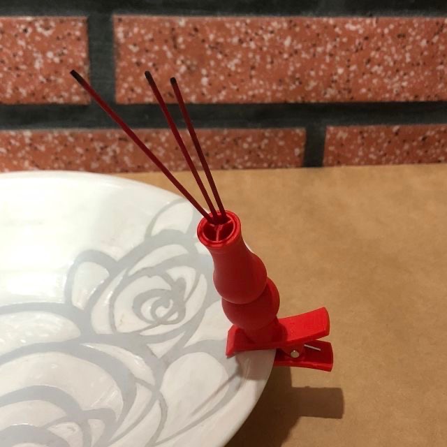 插香器 插香神器 台灣製 插香夾子 插香座 夾香器 普渡 葫蘆插香座 香夾 拜拜專用 葫蘆插香器 2用插香器-細節圖3