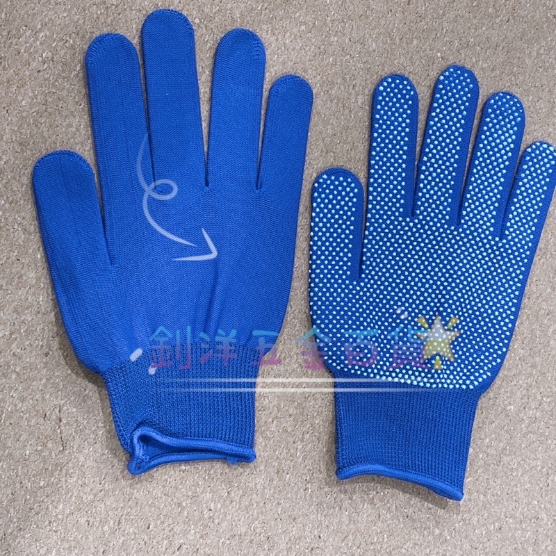 點膠手套 防滑手套 防晒 防滑 13針 尼龍 點膠 手套 透氣 薄款 耐磨 開車 工作 採摘 騎行 園藝 種花-細節圖3