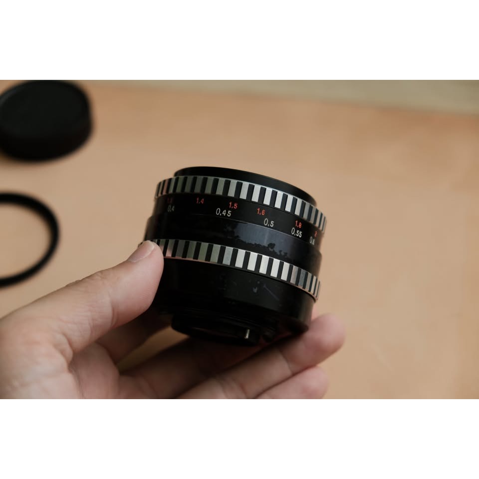 東蔡M42鏡Pancolar 1.8/50mm aus JENA 斑馬版-細節圖5