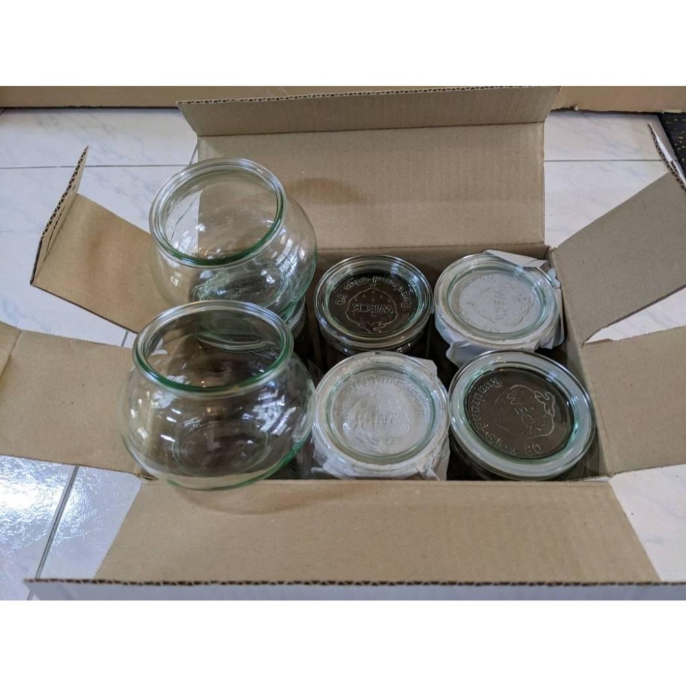 Weck 德國玻璃罐902/908 氣泡毛邊都屬正常品-細節圖2