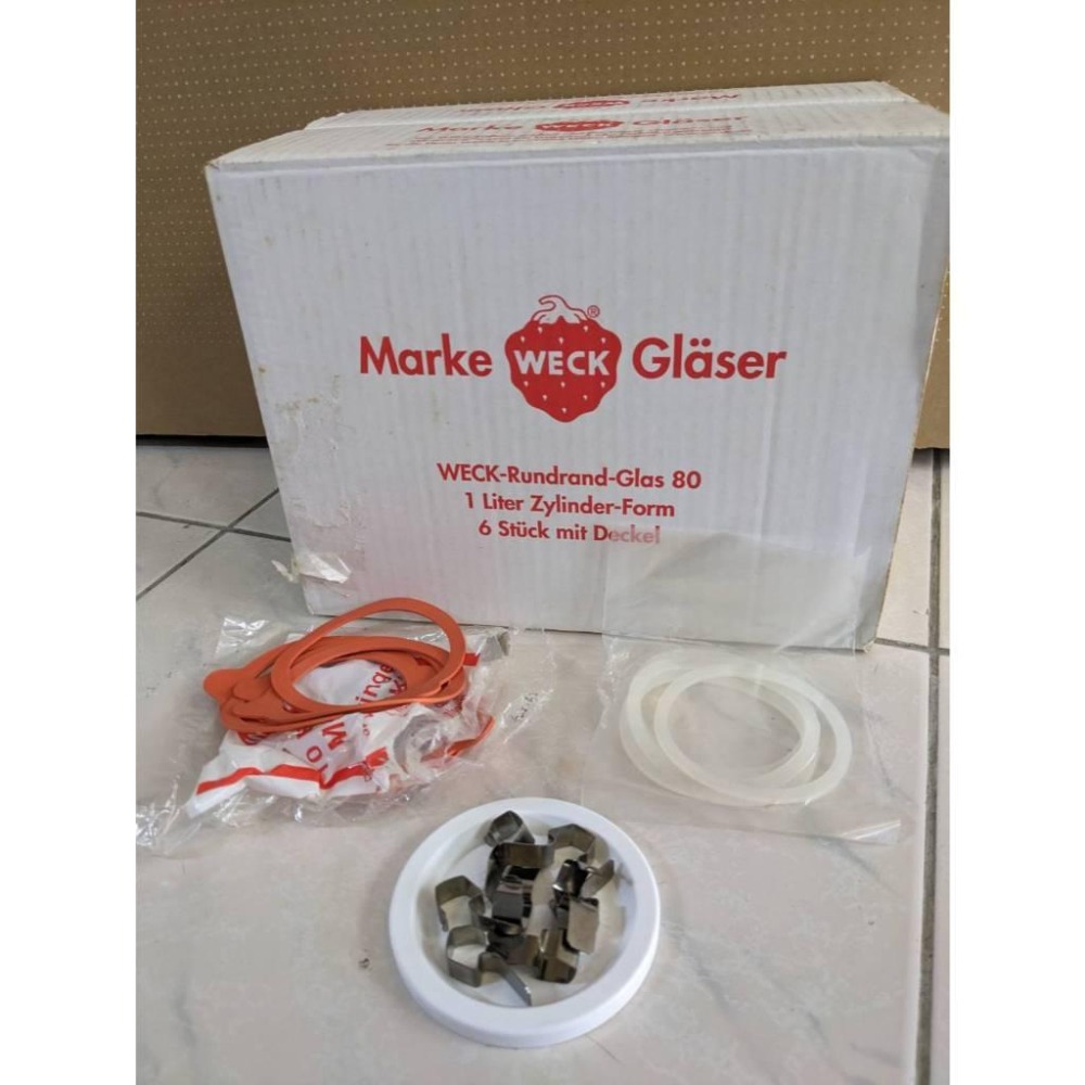 Weck 德國玻璃罐902/908 氣泡毛邊都屬正常品-細節圖3