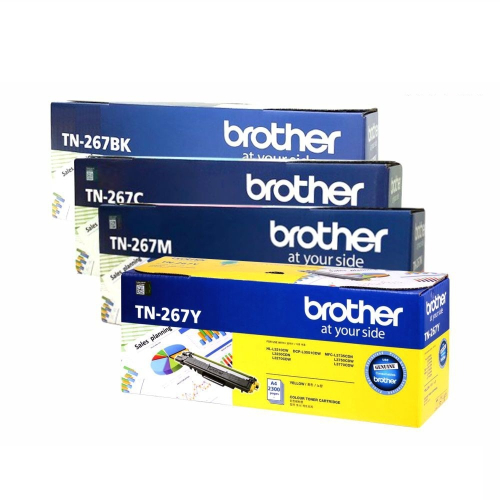 Brother 四色一組 TN-267 原廠高容量碳粉匣 適用 HL-L3270CDW/MFC-L3750CDW