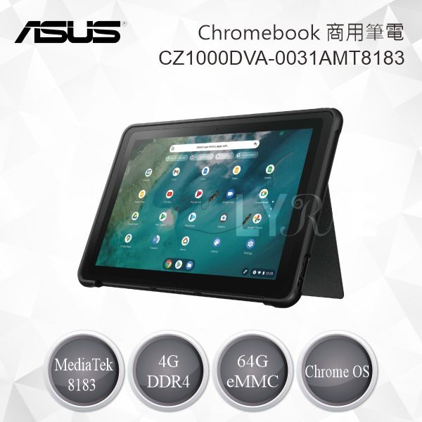 ASUS Chromebook Detachable CZ1000DVA 商用筆電 CZ1000DVA-0031A-細節圖2