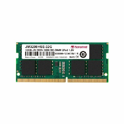 Transcend 創見 JetRam系列 DDR4 3200MHz 32GB 筆電型 JM3200HSE-32G