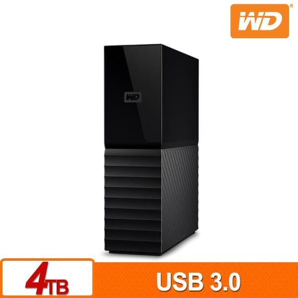 WD My Book 4TB 3.5吋外接硬碟 WDBBGB0040HBK-細節圖2