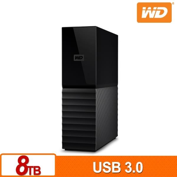 WD My Book 8TB 3.5吋外接硬碟 WDBBGB0080HBK-細節圖2