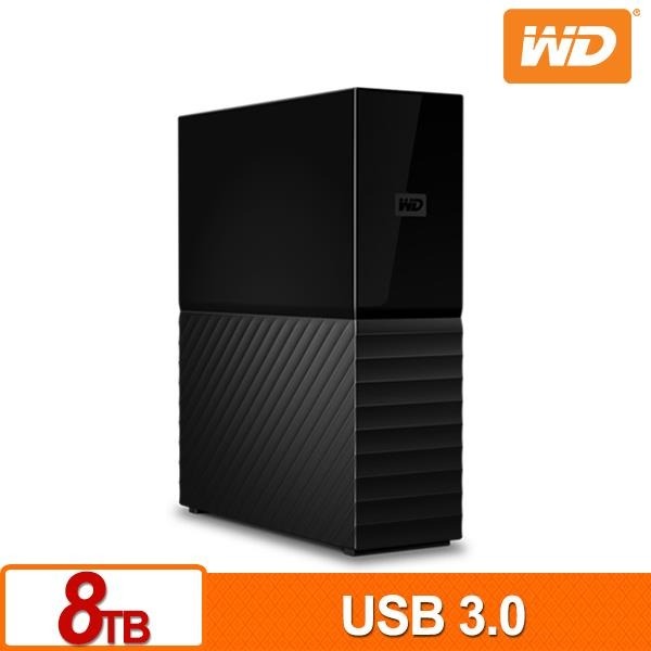 WD My Book 8TB 3.5吋外接硬碟 WDBBGB0080HBK-細節圖4