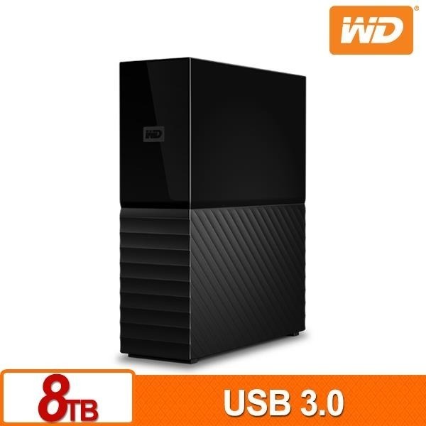 WD My Book 8TB 3.5吋外接硬碟 WDBBGB0080HBK-細節圖3