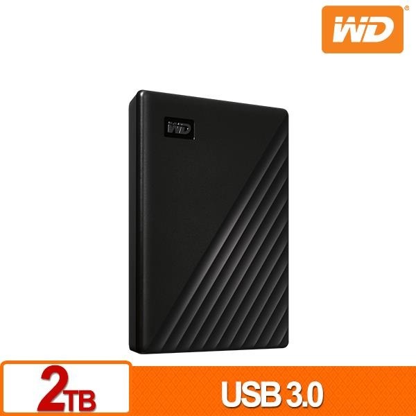 WD My Passport 2TB(黑) 2.5吋行動硬碟 WDBYVG0020BBK-細節圖2