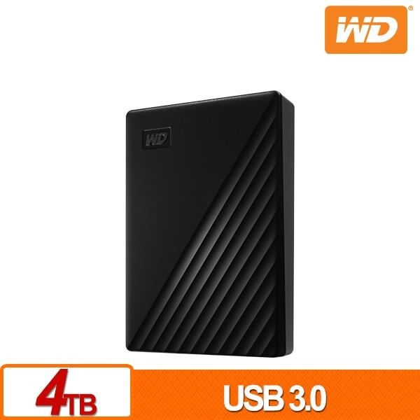 WD My Passport 4TB(黑) 2.5吋行動硬碟 WDBPKJ0040BBK-細節圖3