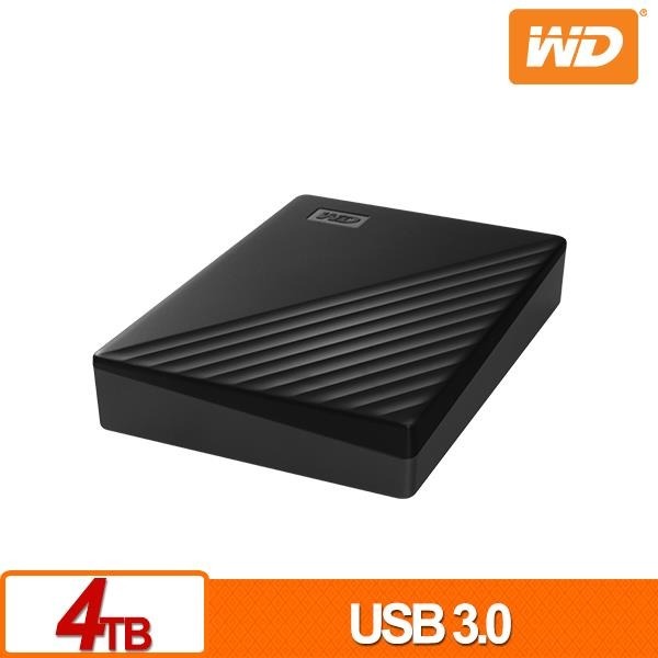 WD My Passport 4TB(黑) 2.5吋行動硬碟 WDBPKJ0040BBK-細節圖4