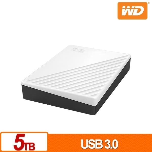 WD My Passport 5TB(白) 2.5吋行動硬碟 WDBPKJ0050BWT-細節圖4