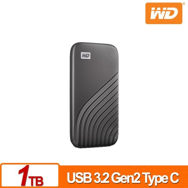 WD My Passport SSD 1TB(灰) 外接式SSD WDBAGF0010BGY-細節圖2