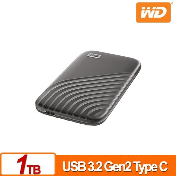 WD My Passport SSD 1TB(灰) 外接式SSD WDBAGF0010BGY-細節圖3