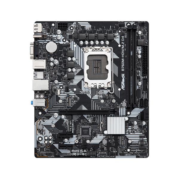 ASRock 華擎 B760M-HDV/M.2 D4 MATX INTEL 主機板-細節圖2