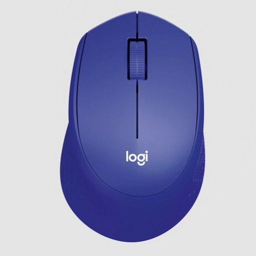 Logitech 羅技 M331 舒適靜音無線滑鼠(黑/紅/藍)-規格圖1