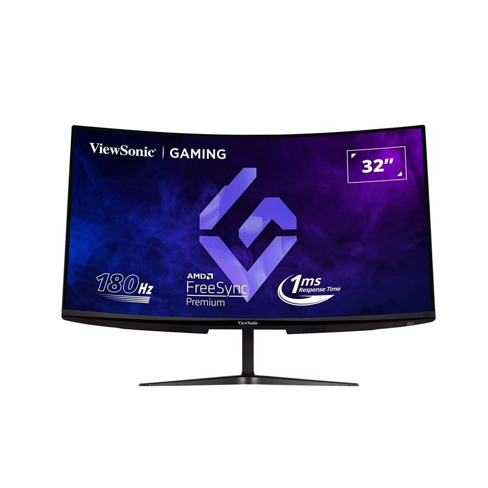 ViewSonic VX3218C-2K 32吋 180Hz 曲面 QHD 電競顯示器-細節圖2